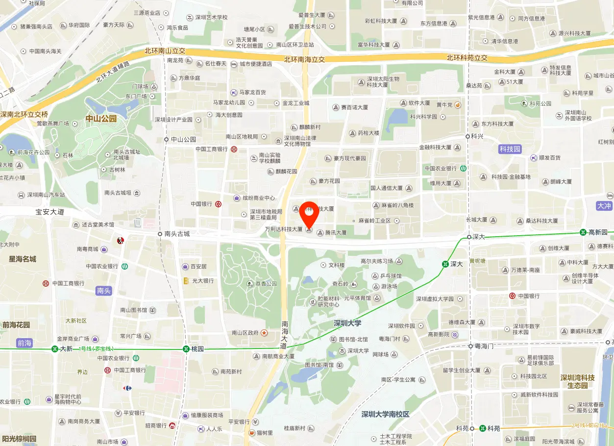 万利达科技大厦地图位置